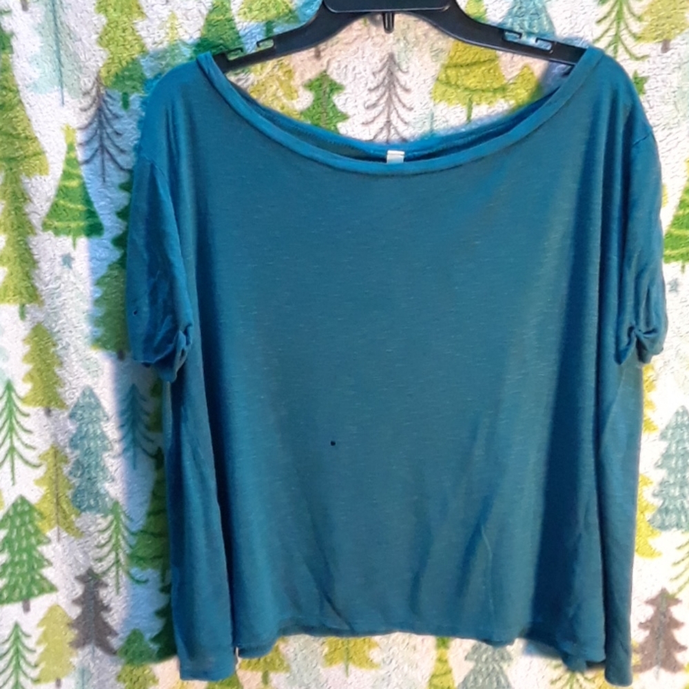 Teal Shirt